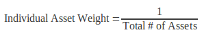 Equal Weight example